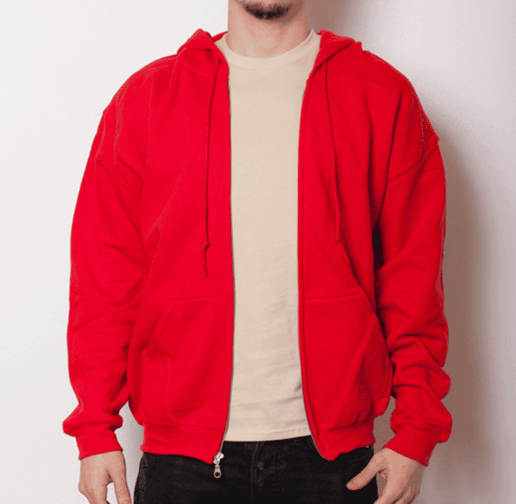 GILDAN 18600 8.0 oz ヘビーブレンドZIPパーカー