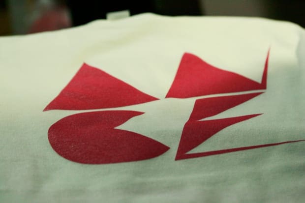 ダンサーイベントオリジナルTシャツ製作風景