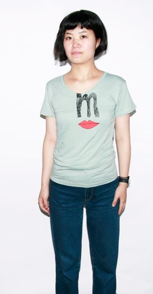 シルクスクリーン教室Tシャツ制作体験作品