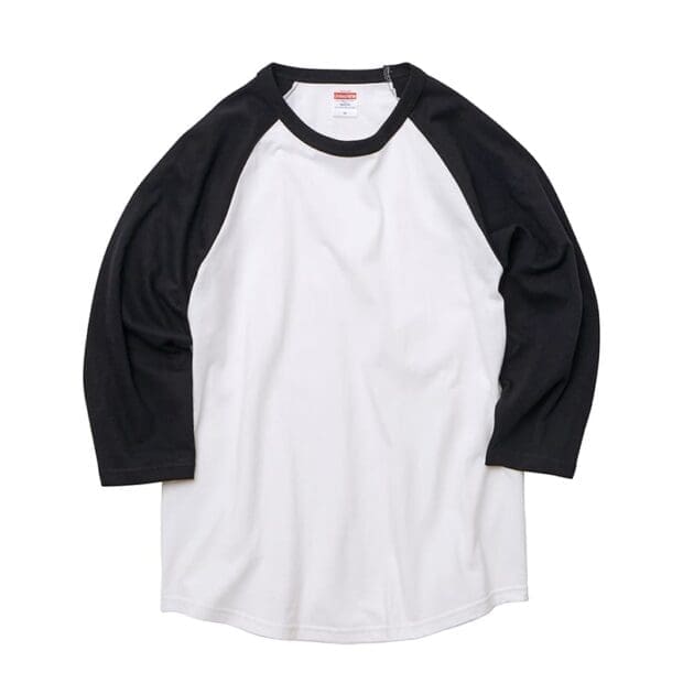 United Athle ユナイテッドアスレ 5045-01 5.6オンス ラグラン 3/4スリーブ Tシャツ