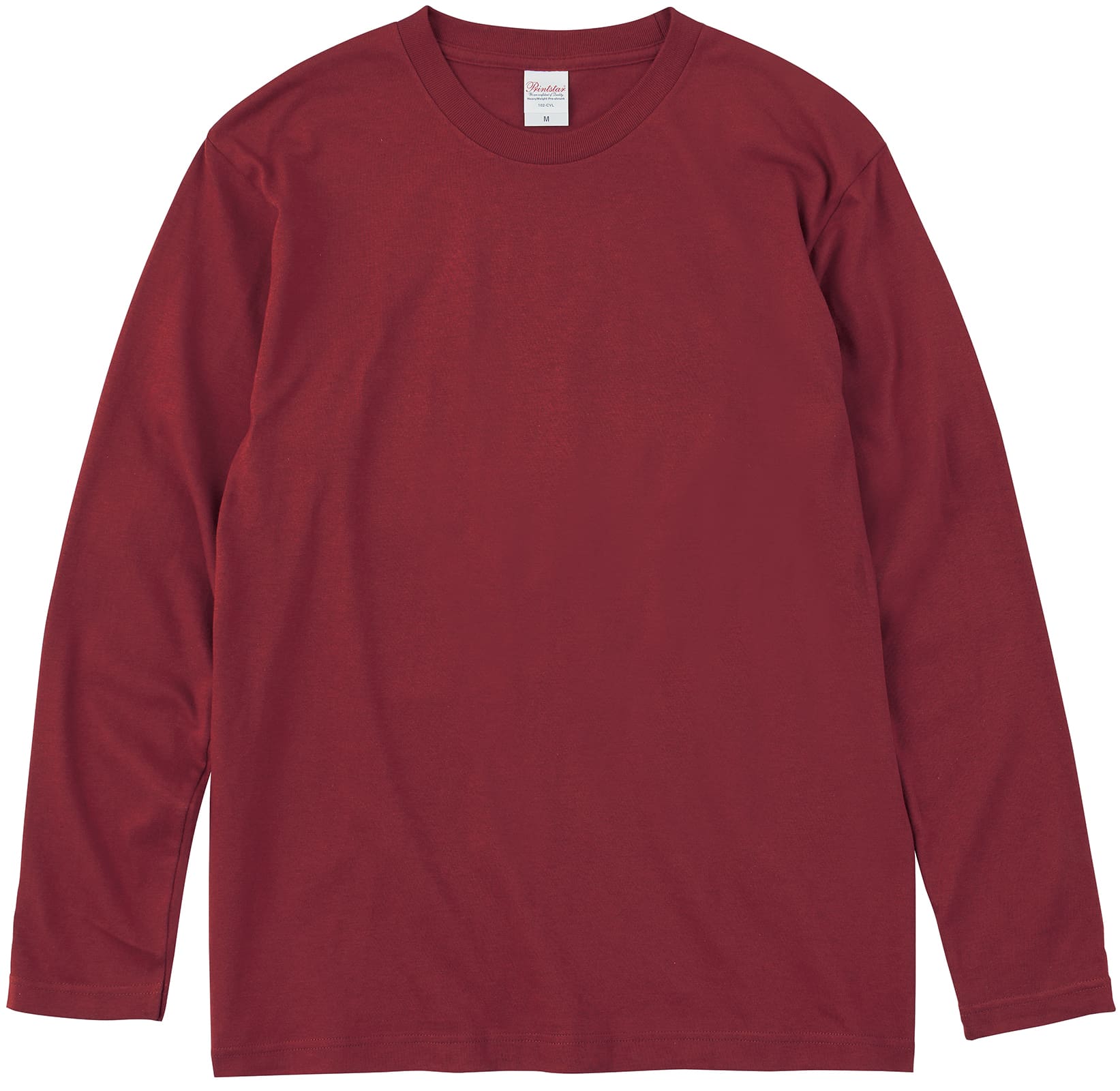 Printstar プリントスター 00102-CVL 5.6オンス ヘビーウエイト 長袖 Tシャツ - 画像 (9)