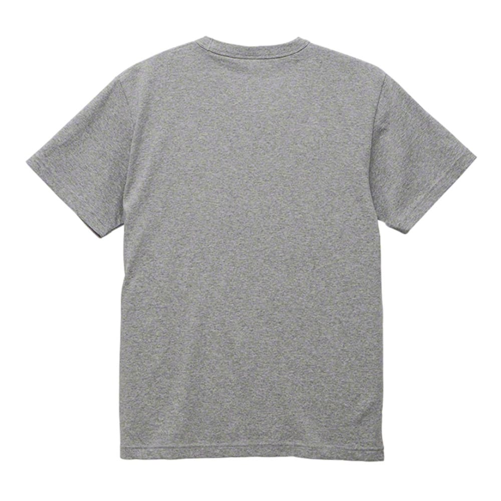 ua4210-01 オープンエンド バインダーネック Tシャツ バックスタイル