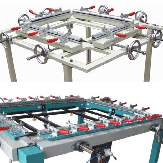 ハンドフレームストレッチャー(大)【紗張り機】90x120cm、120x150cm、150x170cm