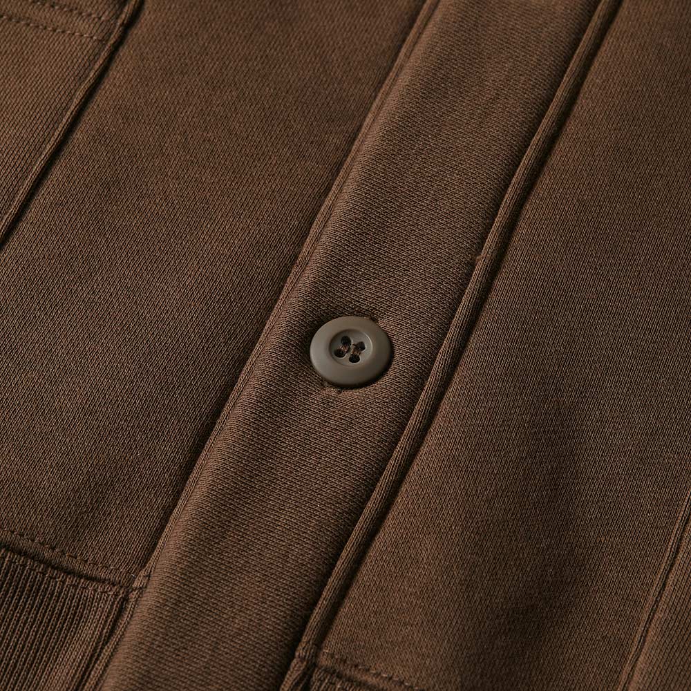 United Athle 5790-01 10.0オンス T/C ルーズフィット スウェット カーディガン(裏起毛) - 画像 (4)