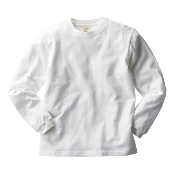 TRUSS OGL-914 オーガニックコットンロングスリーブTシャツ（リブ有り）