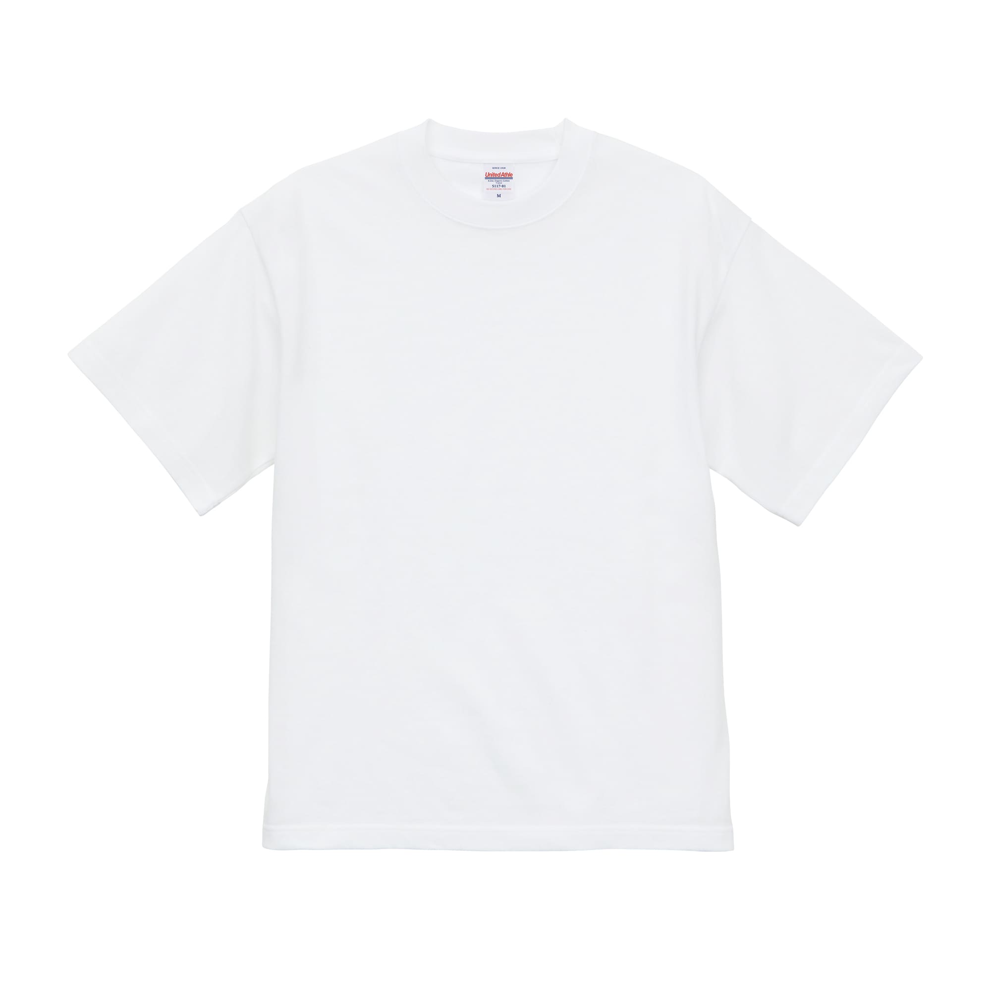 United Athle 5117-01 8.2オンス オーガニックコットン Tシャツ - 画像 (3)