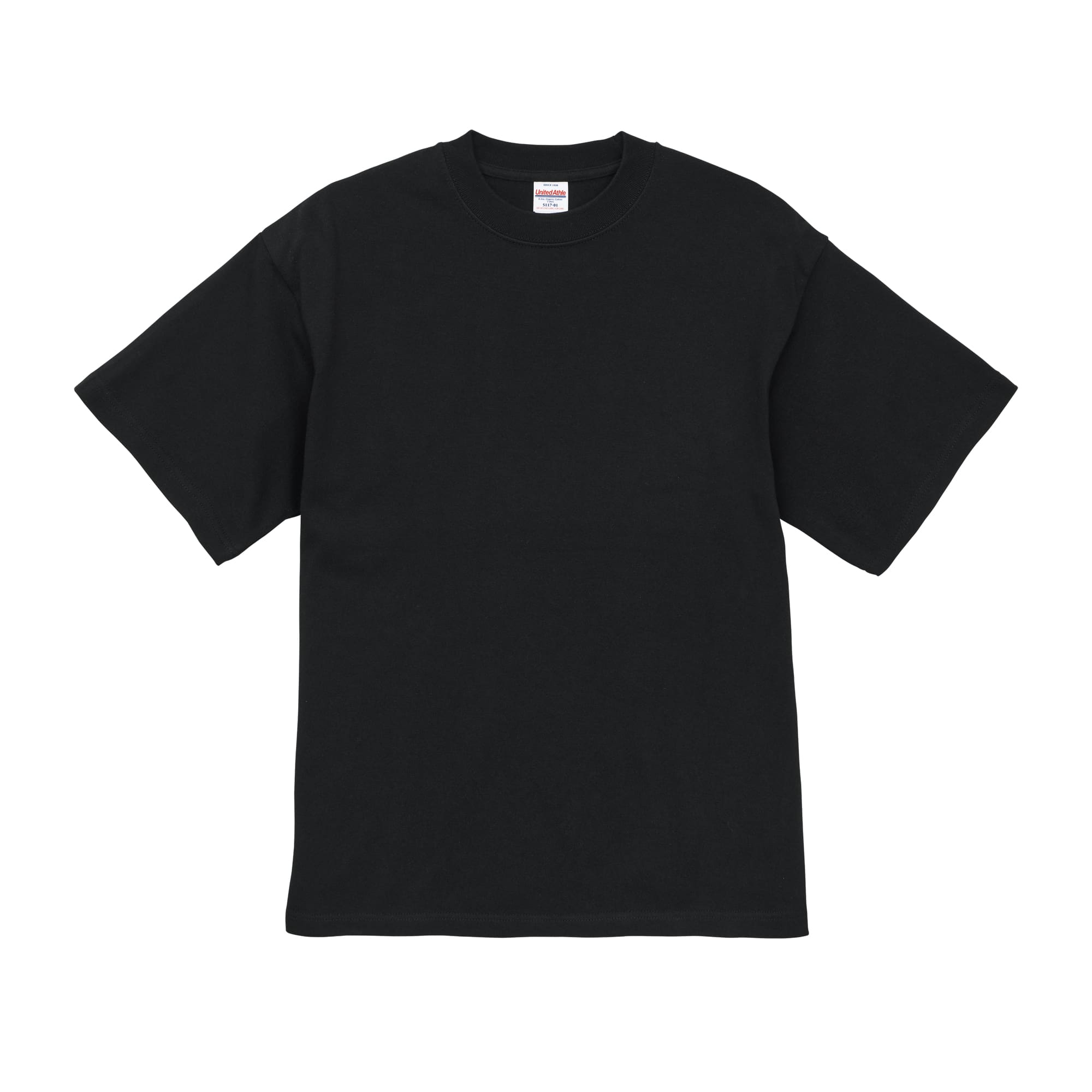 United Athle 5117-01 8.2オンス オーガニックコットン Tシャツ