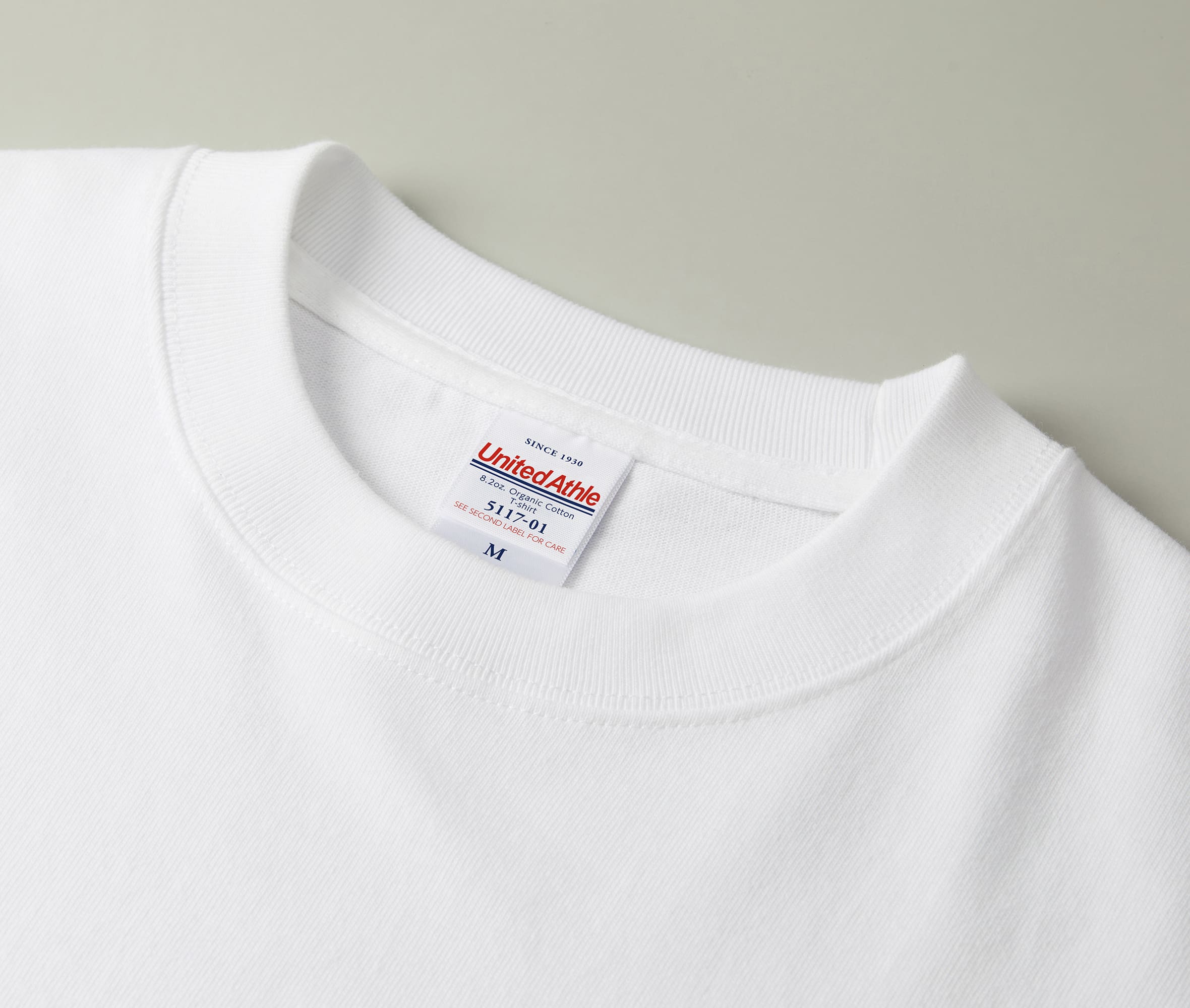 United Athle 5117-01 8.2オンス オーガニックコットン Tシャツ - 画像 (7)